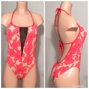 Bikini lab floral swimsuit. New